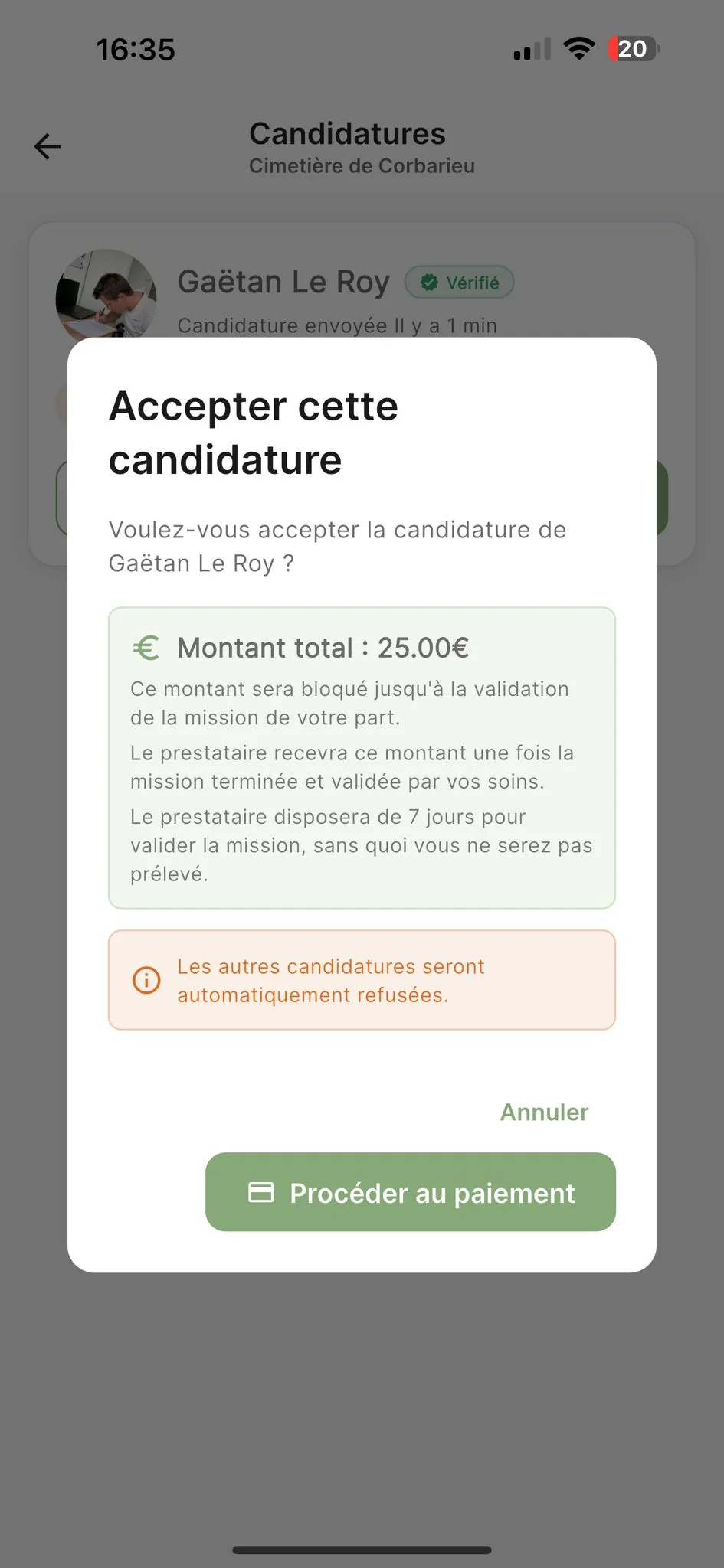 Paiement sécurisé